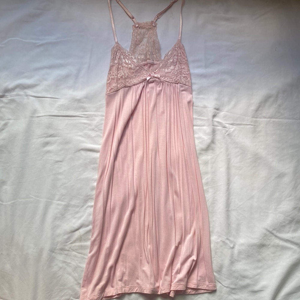 Light pink nightgown